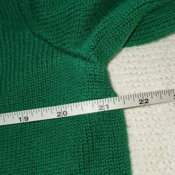 Polo By Ralph Lauren Embroidered Logo 1/4 Zip Long Sleeve Mock Neck Sz L Sweater - Picture 5 of 5